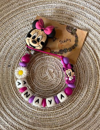 Attache tétine Minnie