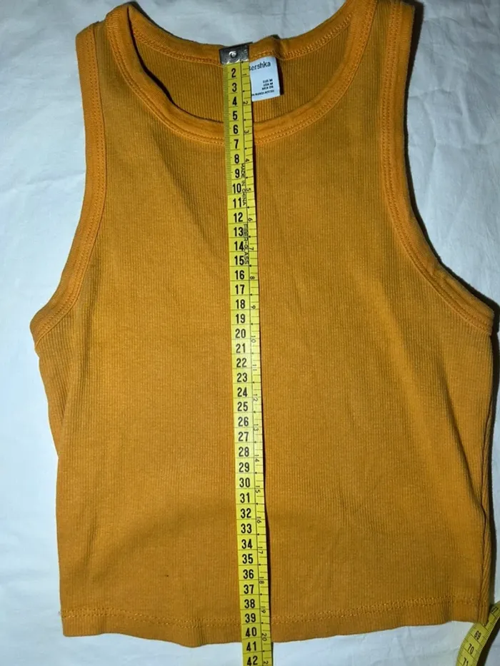 Top jaune bershka - photo numéro 4