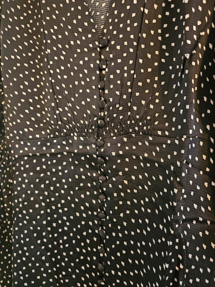 Robe longue à boutons Mango Taille S - photo numéro 4