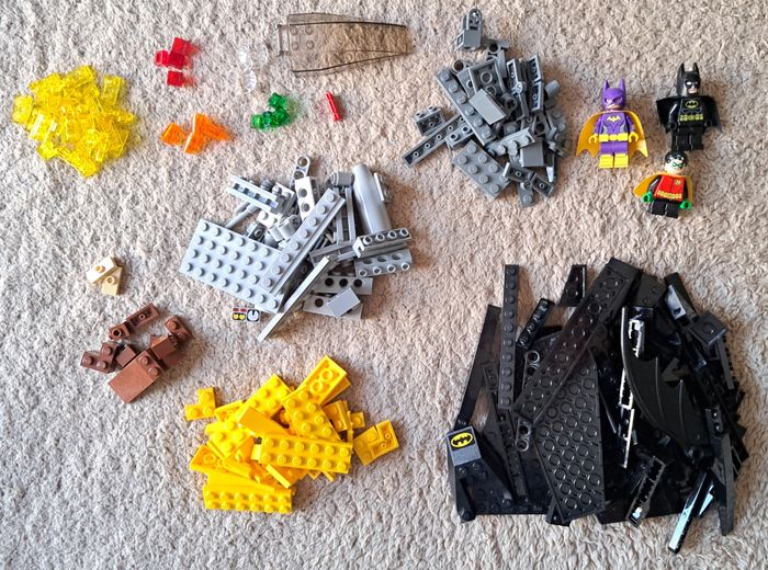 Batwing du set Lego Super Heroes 76013 The Joker Steam Roller - photo numéro 5