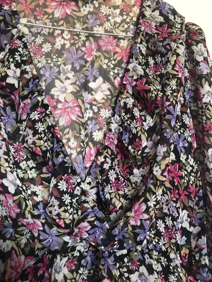 Blouse Cache coeur Stradivarius - photo numéro 2