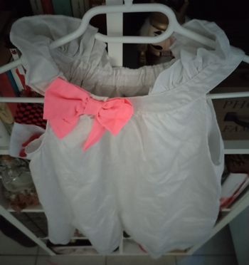 Jolie robe élégante légèrement pailleté "Verbaudet" 100% coton