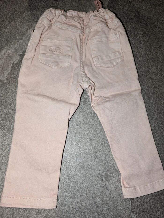 Pantalon rose bébé fille 2 ans comme NEUF Creeks - photo numéro 2