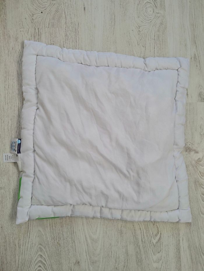 Oreiller plat bébé blanc 60x60cm - Vertbaudet - photo numéro 4
