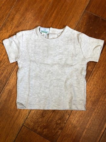 Tee shirt gris 6M