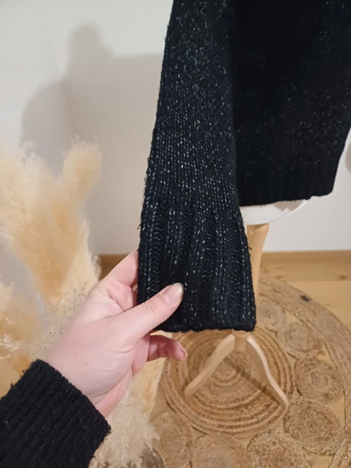 Pull noir chaud avec boutons Colloseum taille S 36 - photo numéro 5