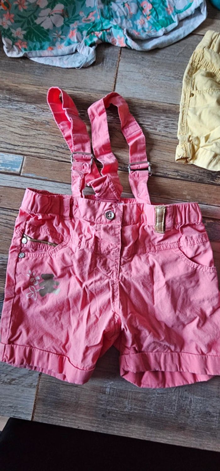 Lot de 5 shorts fille 2 ans - photo numéro 2