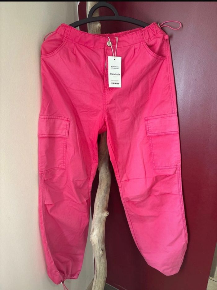 Pantalon cargo parachute