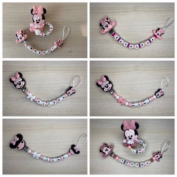 Attache tétine personnalisée 