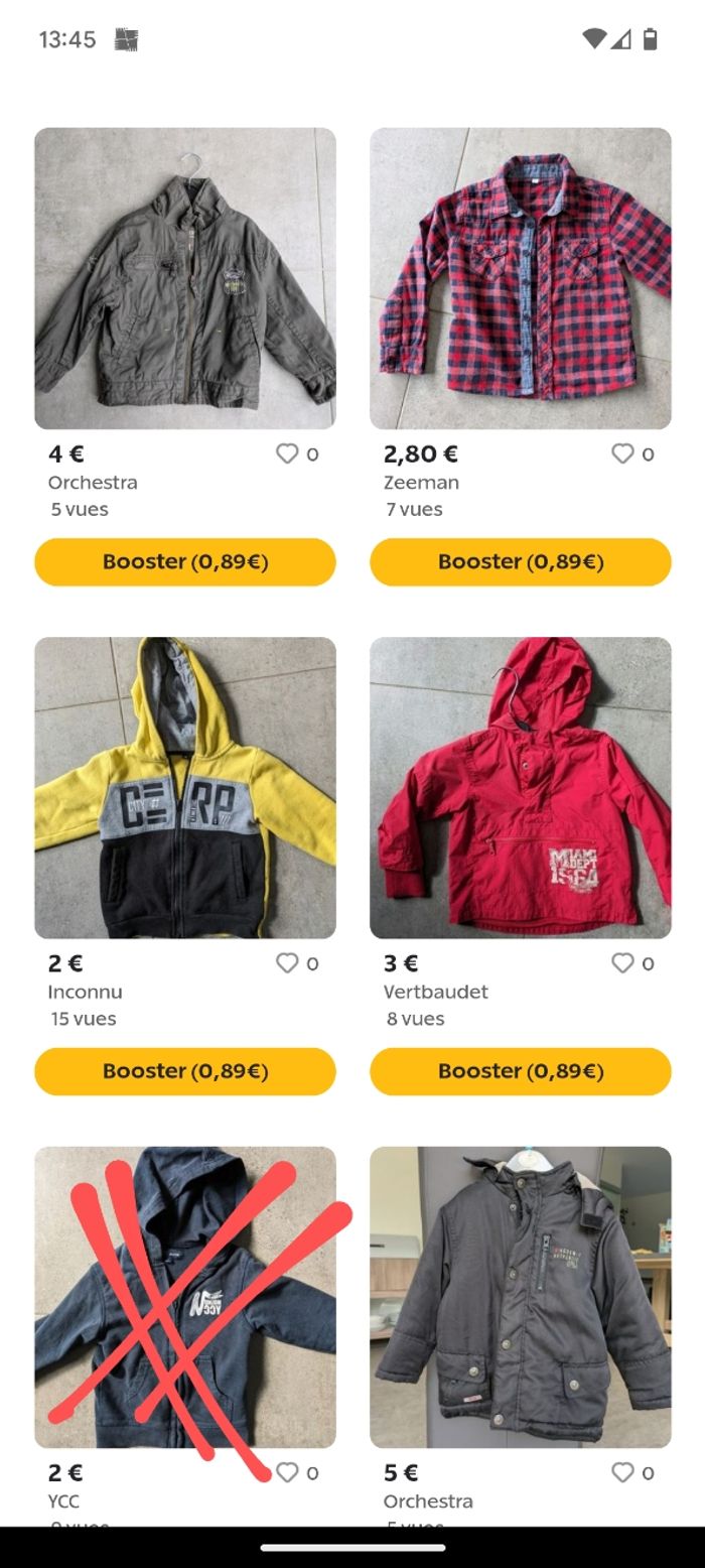 Lot 3 ans toute saison - photo numéro 2