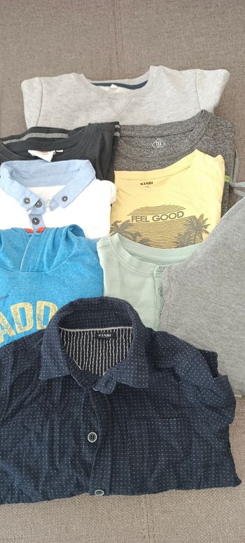 Lot vêtements garçon été en 5/6 ans