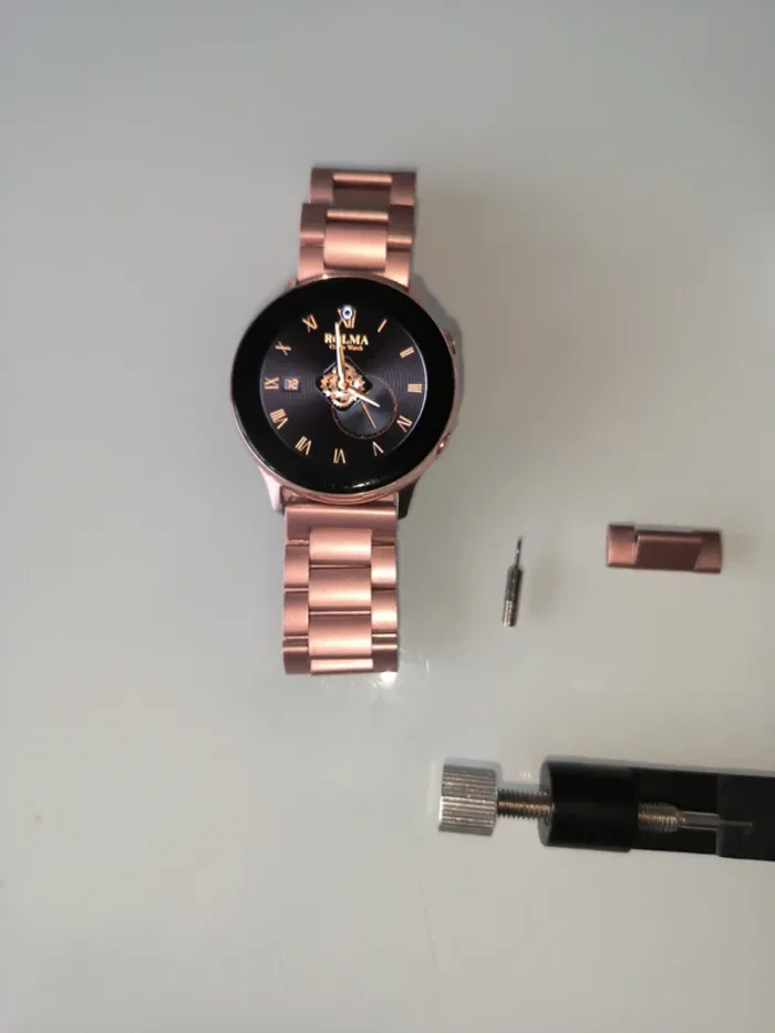 bracelet acier galaxy watch active 2/watch 4 - photo numéro 7