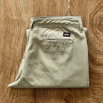 Pantalon beige Dickies Genuine pour homme, taille W 35 (44 taille française)