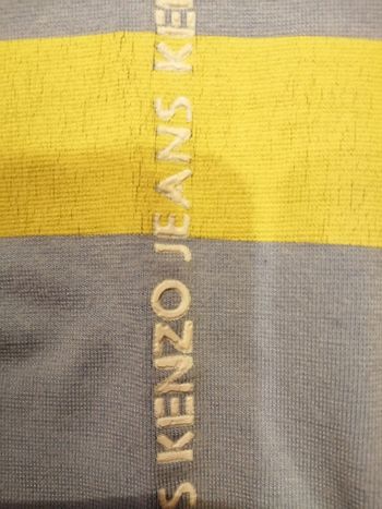 T shirt bleu ciel et jaune Taille M Kenzo