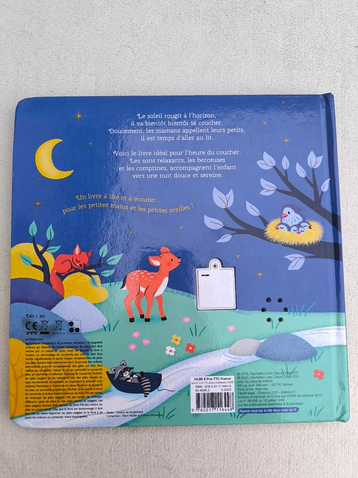 Livre musical Bonne nuit - photo numéro 3