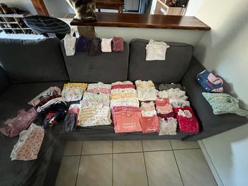 Vends vêtements bébé fille 6 mois