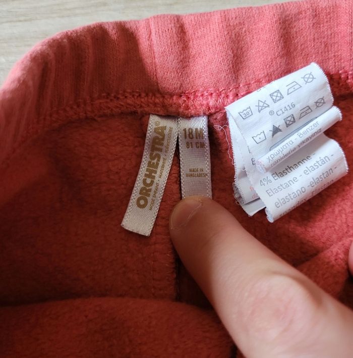 Legging molletonné taille 18 mois - photo numéro 2