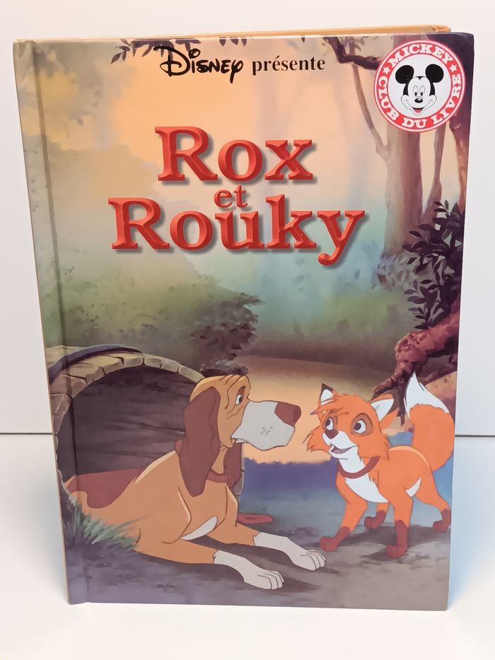 Livre Disney club du livre Rox et Rouky