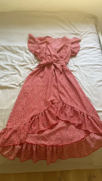 Robe longue fleuris