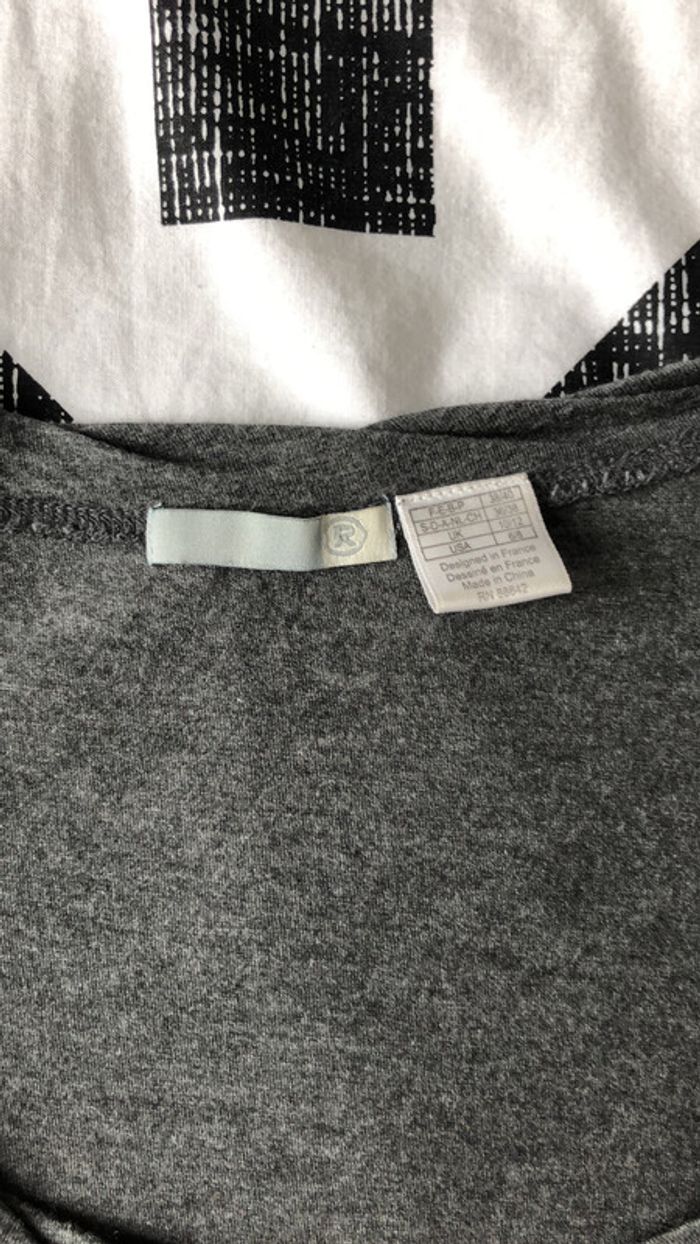 Tee shirt soft grey gris 38/40 - photo numéro 5