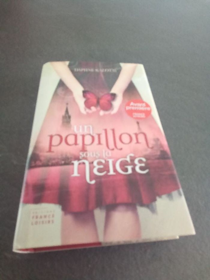 Un papillon sous la neige roman de Daphné kalotay