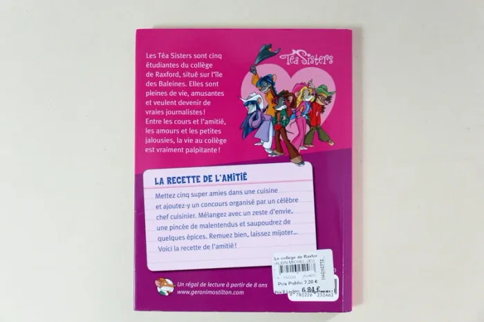 Livre jeunesse (8 ans et +) Téa Stilton "La recette de l'amitié" (tome 15) - photo numéro 2