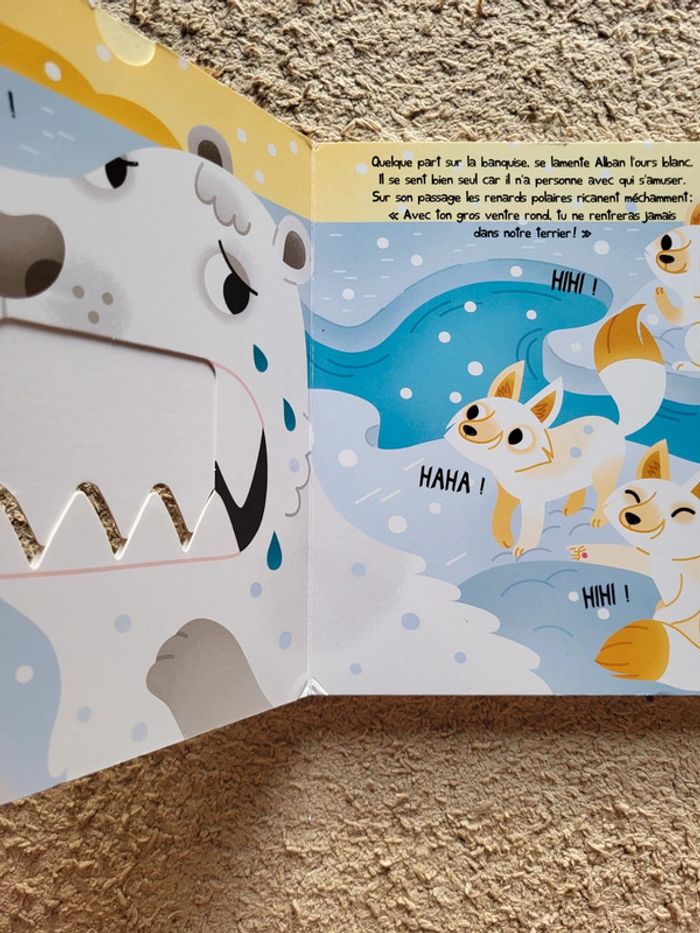 Livre croque "Alban l'ours blanc à la rescousse" - photo numéro 3