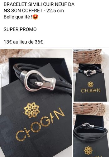 Joli bracelet dans sa boite, Neuf