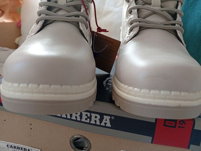 Bottines unisexe grises. Carrera 38 - photo numéro 3