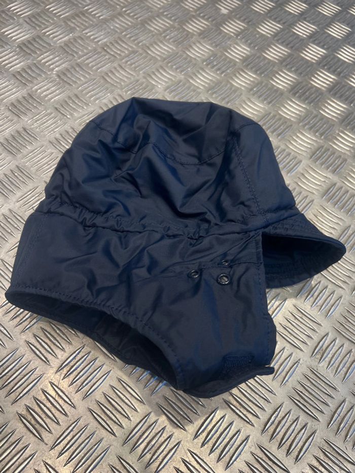 casquette chaude temps froid gendarmerie bleu vtn industrie neuf - photo numéro 4