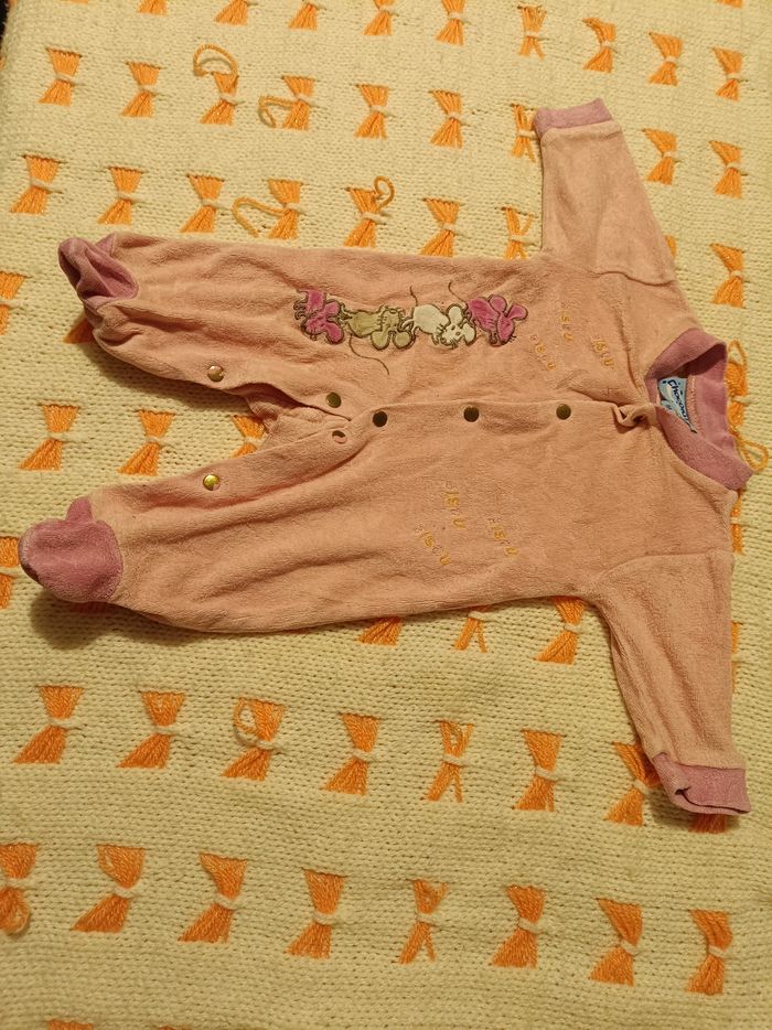 💗 Pyjama bébé – Chocolatine “Bisous Bisous” 💗