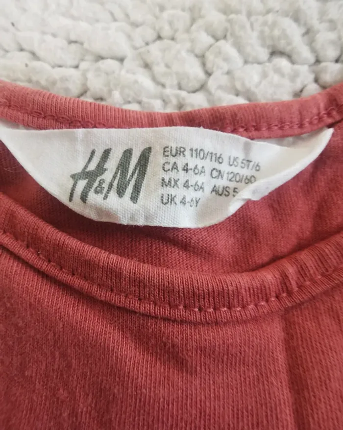 Robe longue H&M 4/6 ans - photo numéro 4