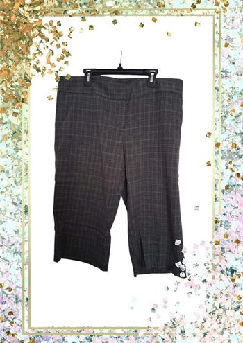 Bermuda carreaux gris beige tex taille 42 XL