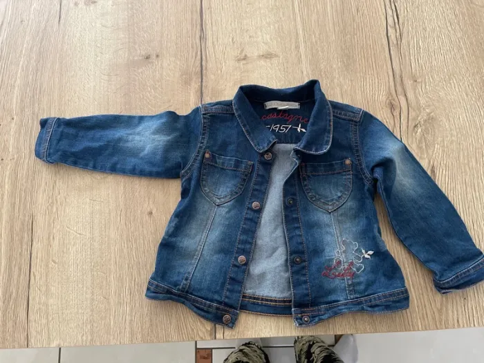 Veste en jean Lulu Castagnette