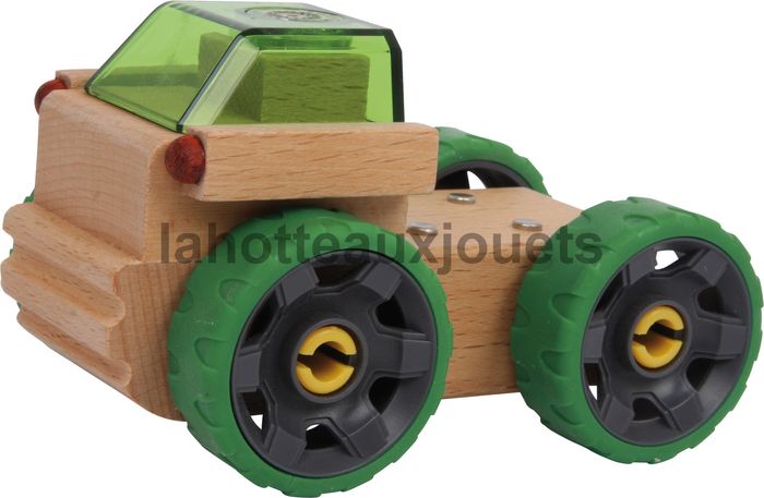 CAMION AMBULANCE EN BOIS SMALL FOOT LEGLER N° 6835 - photo numéro 3