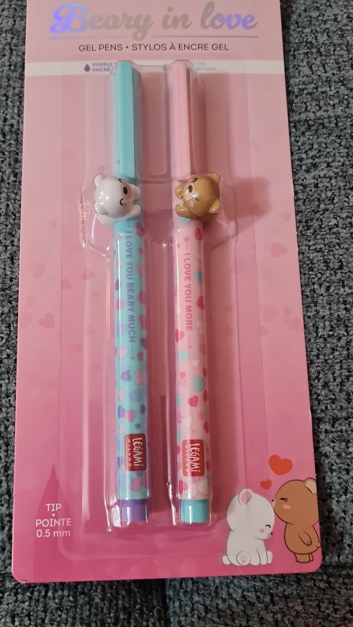 Legami Saint Valentin 2025 Lovely Friends Oursons Amoureux Bearly in Love - photo numéro 3