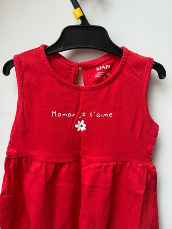 Robe jersey 24 mois