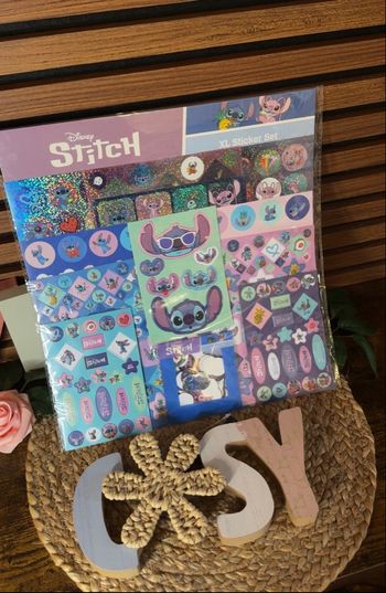 🌺✨ Méga lot de stickers Stitch Disney 💙