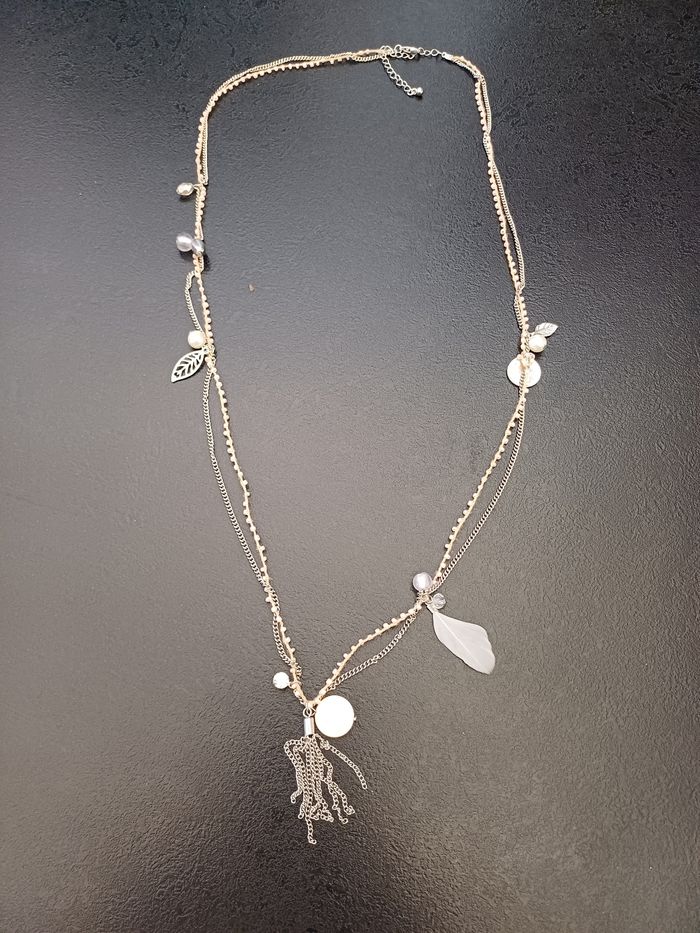 Lot de 4 long colliers