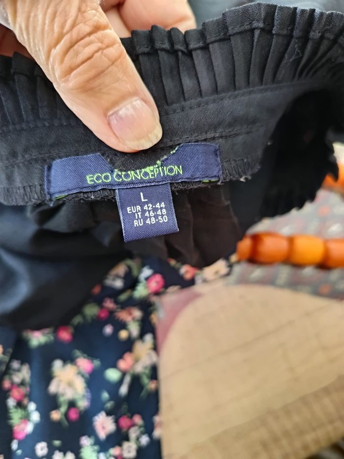 Chemise/Tunique noire sans manche - photo numéro 5