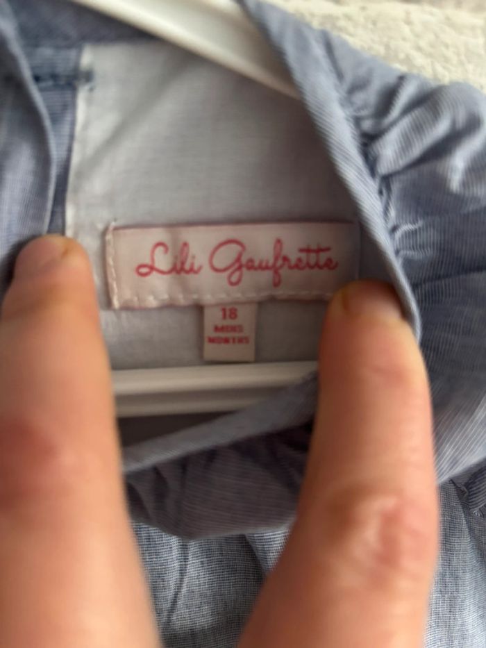 Robe Lili Gaufrette taille 18 mois - photo numéro 3