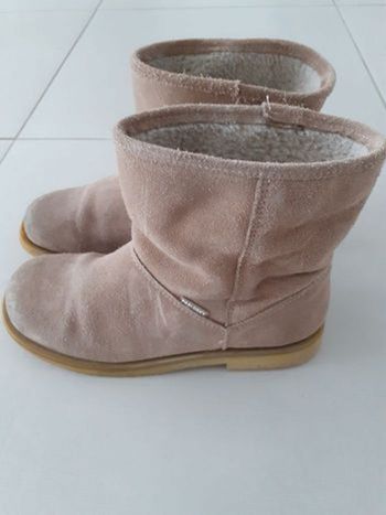 Bottine fourrée fille en daim 34 Pablosky