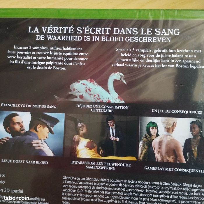 Jeu Xbox One Vampire Neuf - photo numéro 2
