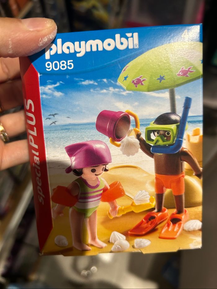 9085 Enfants et châteaux de sable Playmobil Family Fun