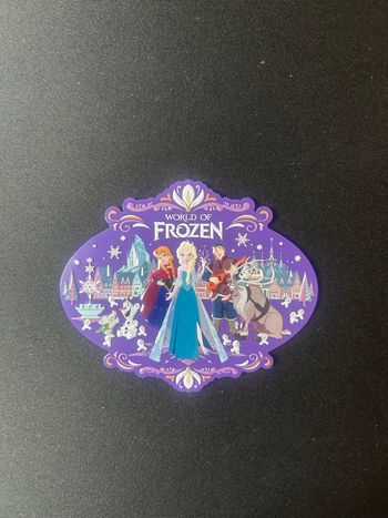 Aimant / magnet  world of Frozen, Disneyland Paris 