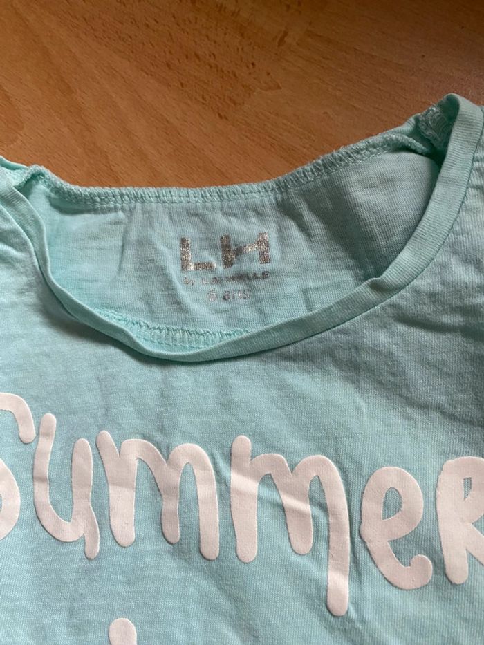 T-shirt Summer is Fruity La Halle Taille 6 ans - photo numéro 3