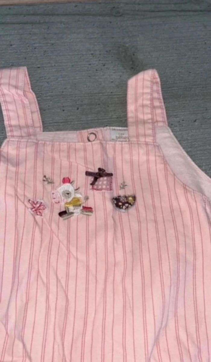 Robe à rayures rose - photo numéro 2