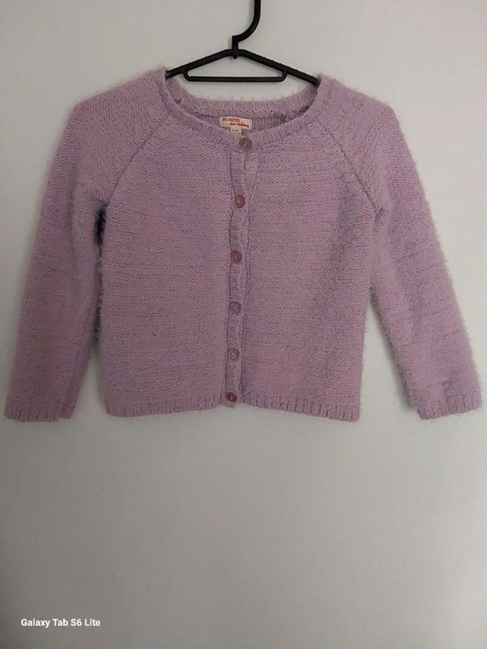 Gilet dpam fille 8 ans