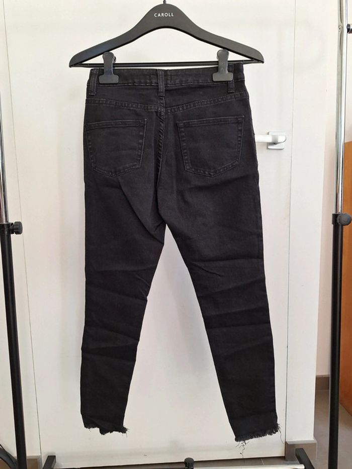 Jean noir Boohoo femme XXS 32 - photo numéro 2