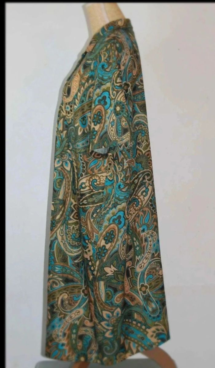 Robe demi-saison multicolore - Damart - 54 - photo numéro 7